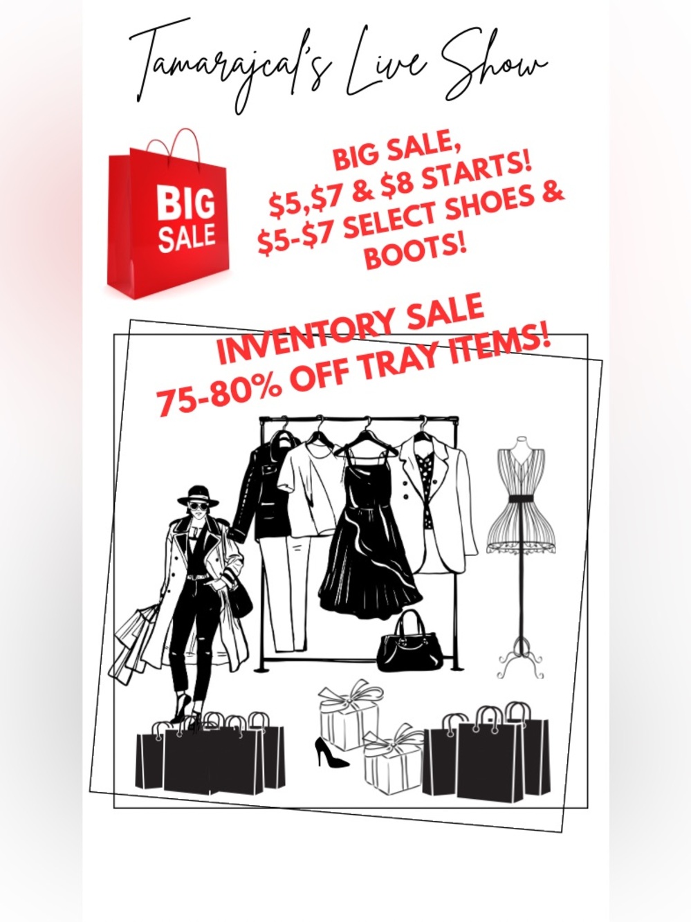 Big Sale Live On Tuesday June 16 at 10:30